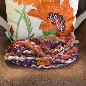 MISSONI WOOL SCARF INFINITY